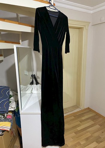 Siyah kadife ges kol tulum - Görsel 4