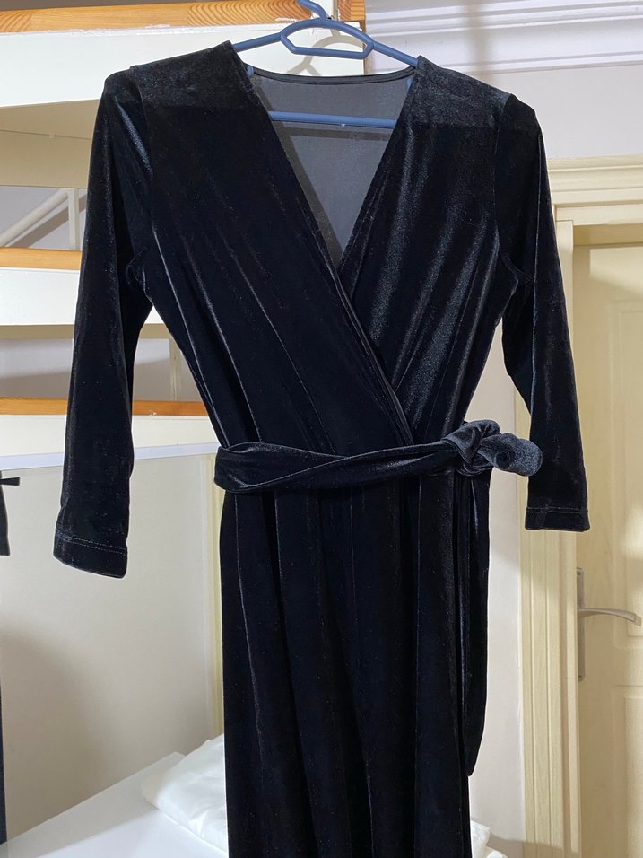 Siyah kadife ges kol tulum - Görsel 3