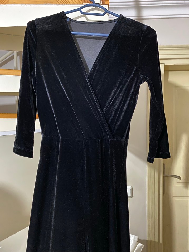 Siyah kadife ges kol tulum - Görsel 2