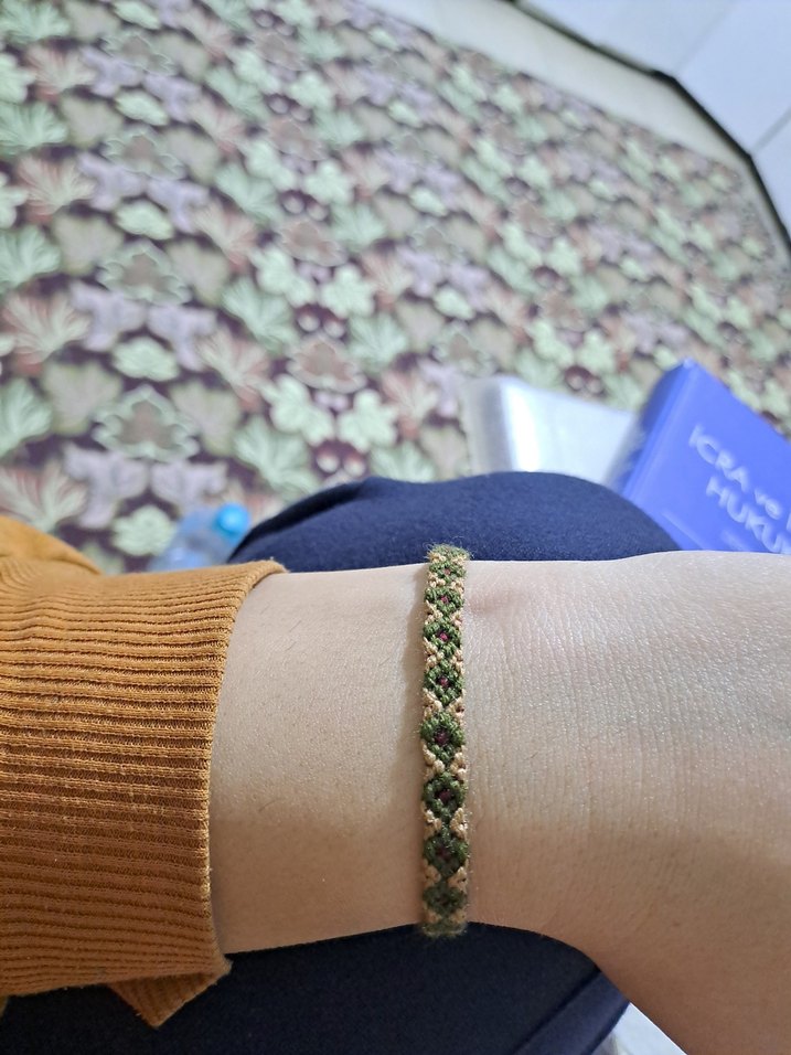 Renkli ve Desenli El Emeği Bohem Bileklik - Görsel 2