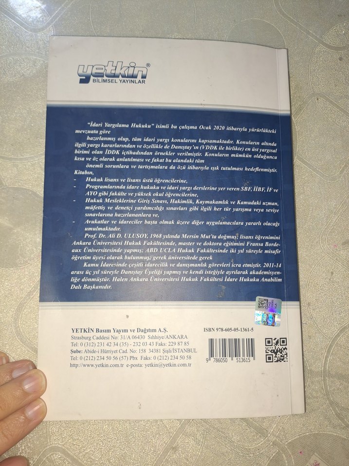 İdari Yargılama Hukuku - Ali D. Ulusoy - Görsel 4
