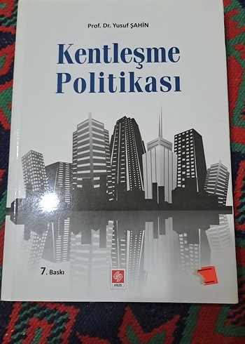 Kentleşme Politikası - Prof. Dr. Yusuf Şahin