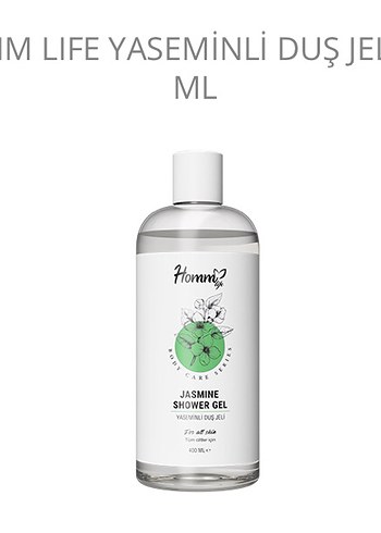 Homma Jasmine Yaseminli Duş Jeli 400 ml