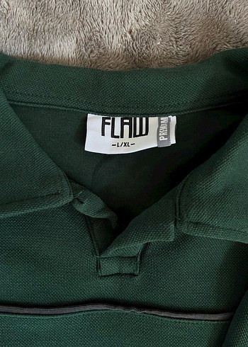 Erkek Koyu Yeşil Düğmeli Polo Tişört - Görsel 2