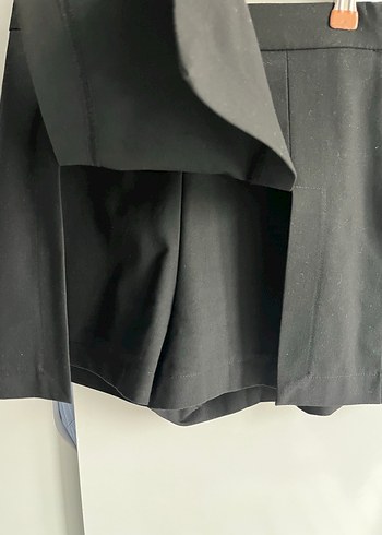 Siyah Kemerli Mini Etek - Görsel 2