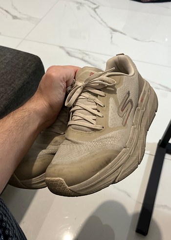 Bej Skechers Max Cushion Spor Ayakkabı - Görsel 3