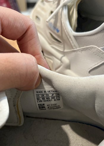 Beyaz Bağcıklı Kadın Spor Ayakkabı - Görsel 4