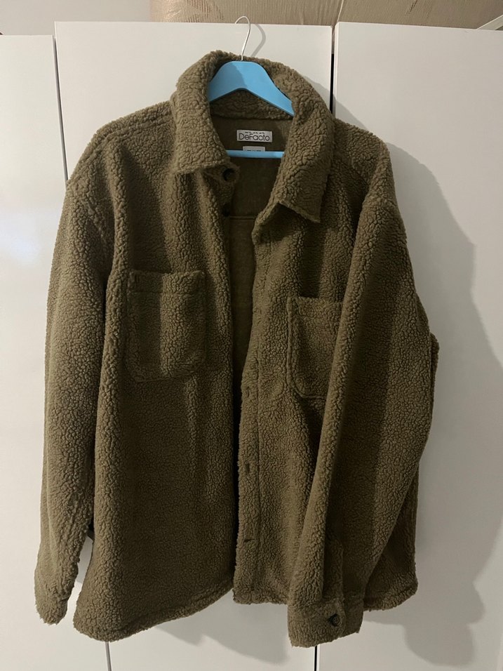 Düğmeli Kahverengi erkek
 Midi Ceket - Görsel 4