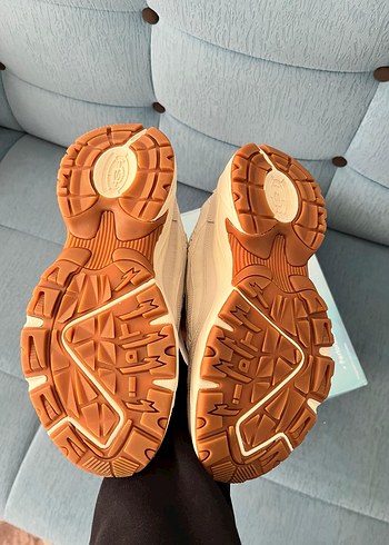 Beyaz Platform skechers
 Kadın Spor Ayakkabı - Görsel 3