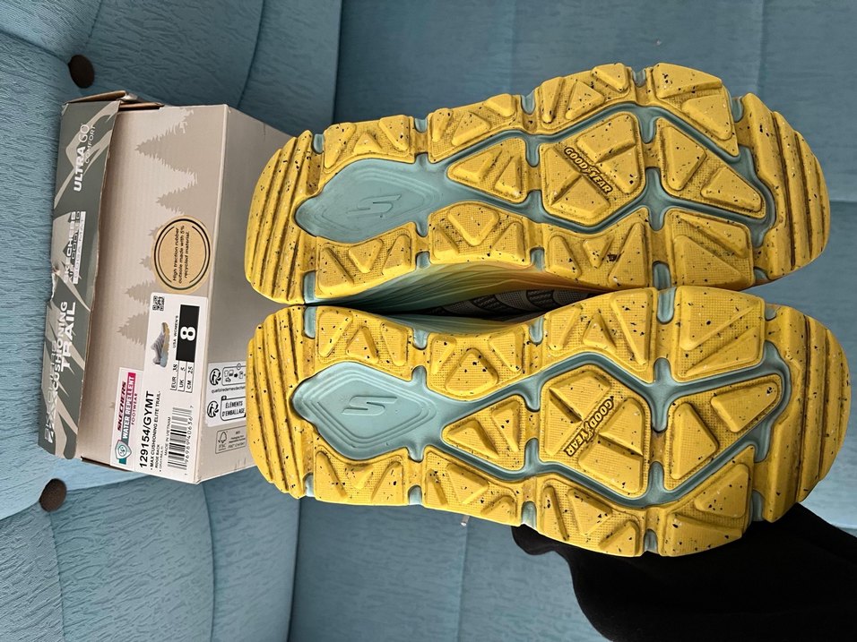 Gri Elastik Detaylı Erkek Spor Ayakkabı - Görsel 4