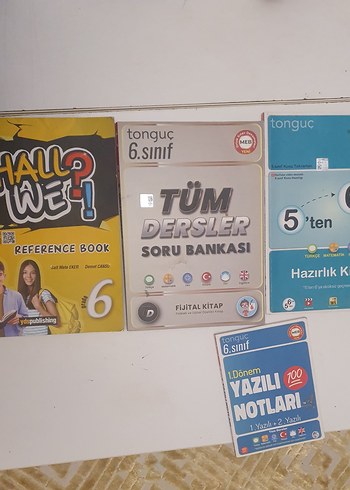 6. Sınıf Tonguç Soru Bankası ve Notları Seti