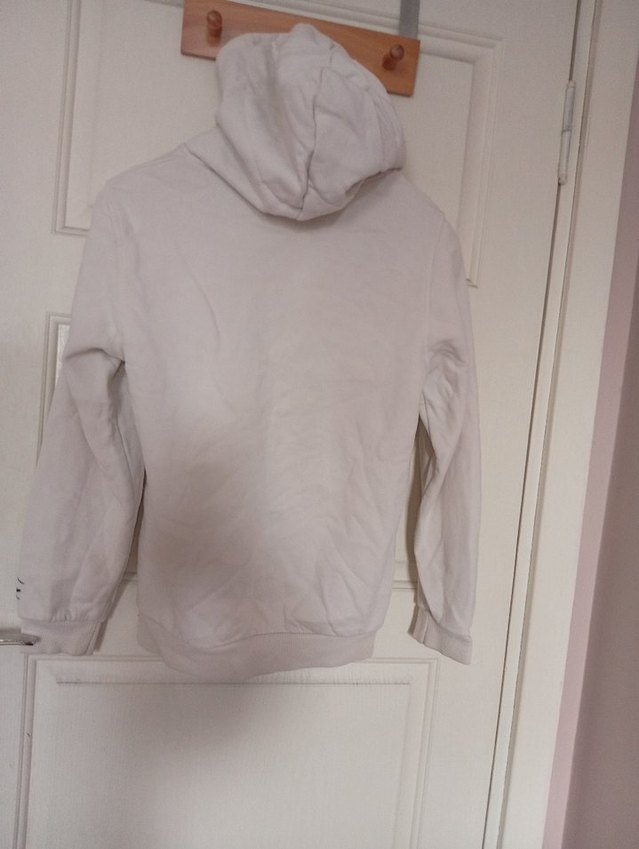 Burberry Beyaz Kadın Kapüşonlu Sweatshirt - Görsel 2