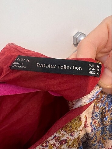 Zara etnik desen elbise - Görsel 4