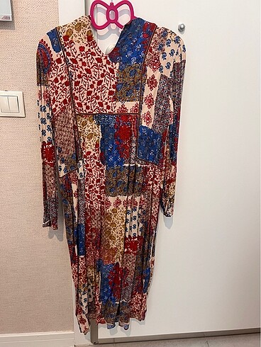 Zara etnik desen elbise - Görsel 2