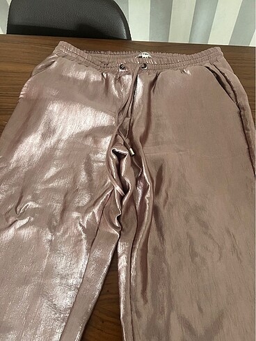 Koton parlak kadın pantolon - Görsel 2