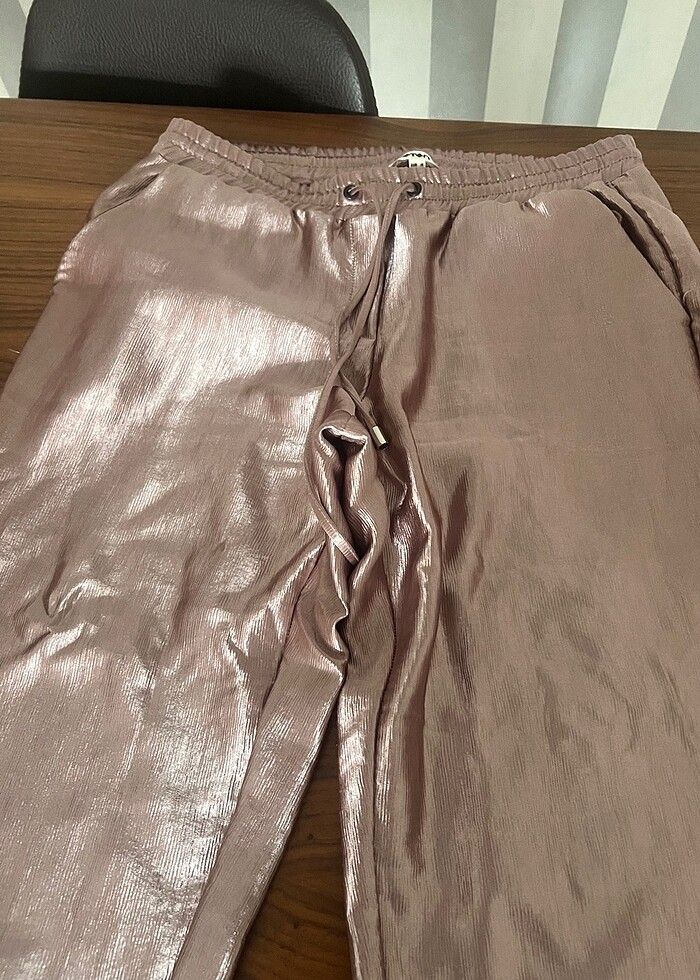 Koton parlak kadın pantolon - Görsel 2