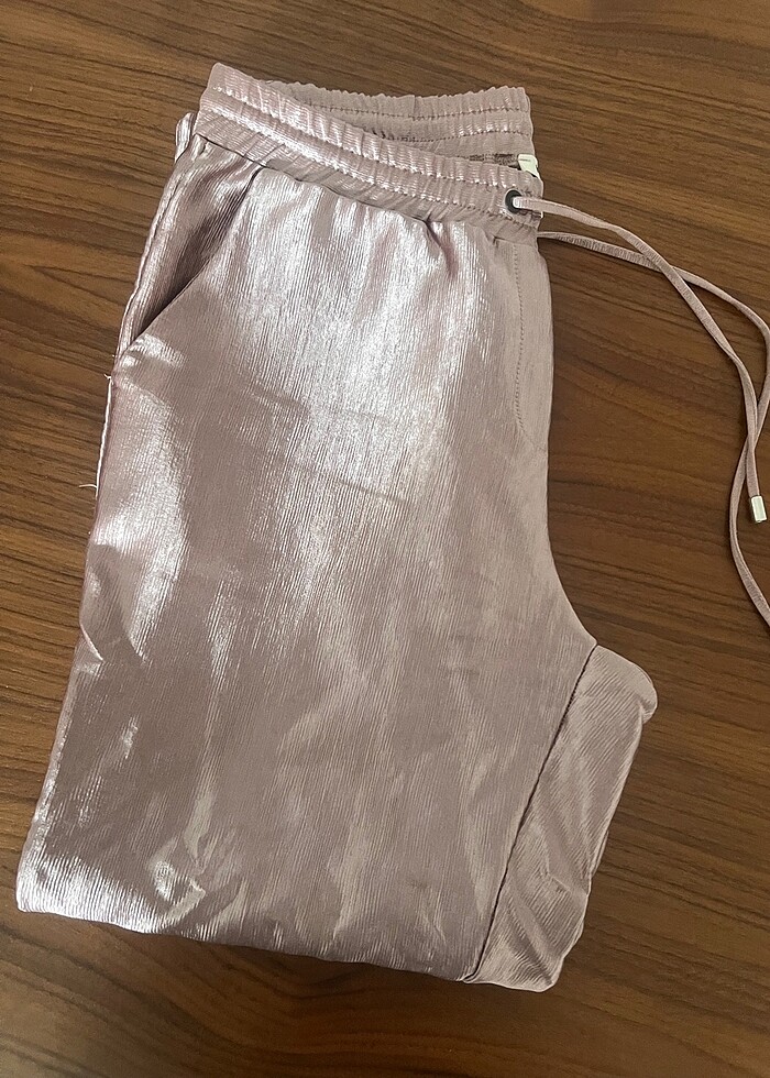 Koton parlak kadın pantolon - Görsel 4