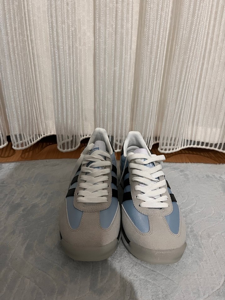 Erkek Gri Çizgili Spor Ayakkabı - Görsel 3