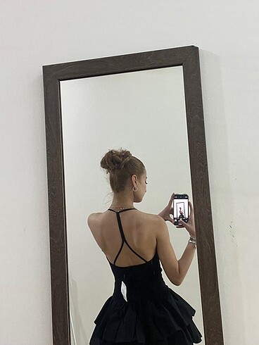 Zara zara siyah elbise