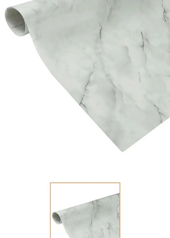 Ikea Beyaz Mermer Desenli Beyaz Masa Örtüsü veya masa koruyucu