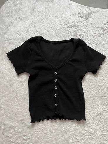 kısa kollu crop