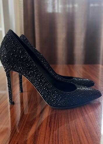 Stiletto kadın ince topuklu ayakkabı 