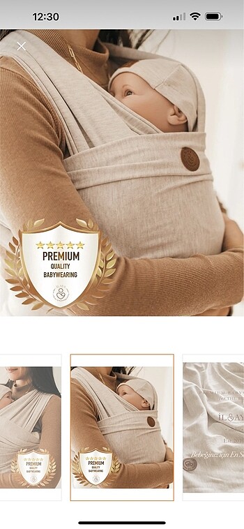 İlays mabel wrap sling