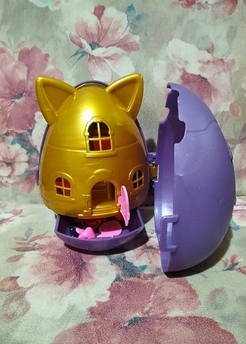 Renkli Kedi Şeklinde Mini Oyun Seti - Görsel 4