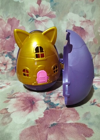 Renkli Kedi Şeklinde Mini Oyun Seti - Görsel 7