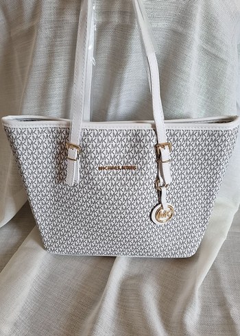 Michael Kors Beyaz Desenli Kadın Çanta