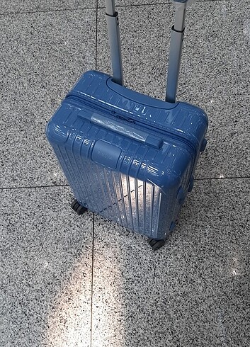 Rimowa unisex mavi spor kabin boy valiz