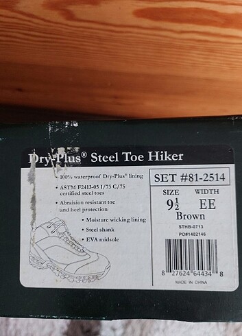 Cabela's çelik burun ve tabanlı av ve trekking botu - Görsel 9