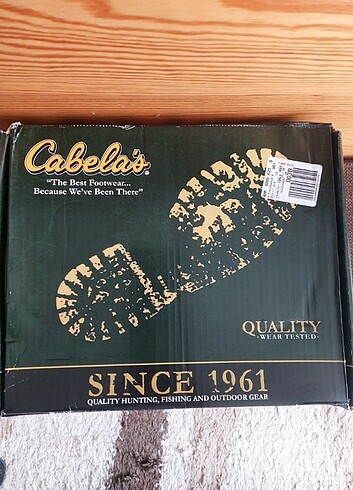 Cabela's çelik burun ve tabanlı av ve trekking botu - Görsel 8