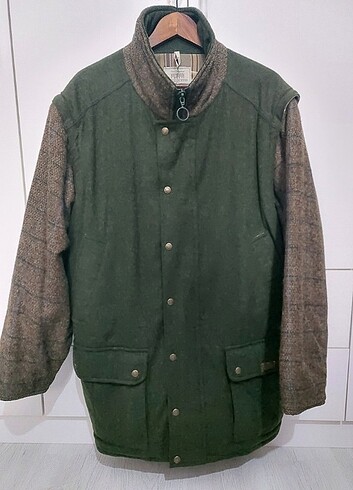 Puffa marka, kolları çıkarılan, yünlü, kalın mont/yelek.