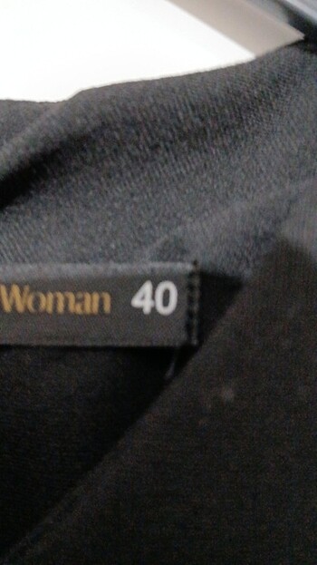 40 Beden Siyah elbise 