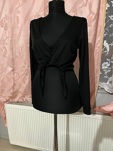 m Beden Şık crop bluz