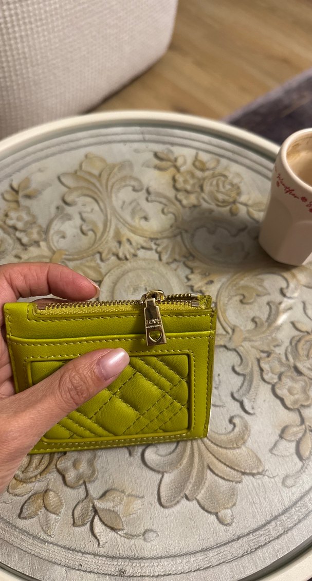 Love Moschino Deri Fermuarlı Cüzdan - Görsel 4