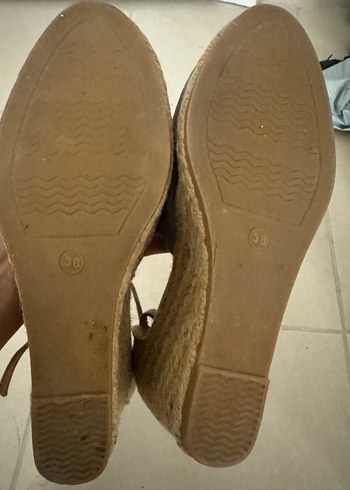 Gri Süet Dolgu Topuklu Kadın Ayakkabı - Görsel 4