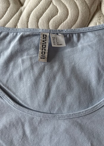 Mavi Kısa Kollu H&M tshirt - Görsel 2