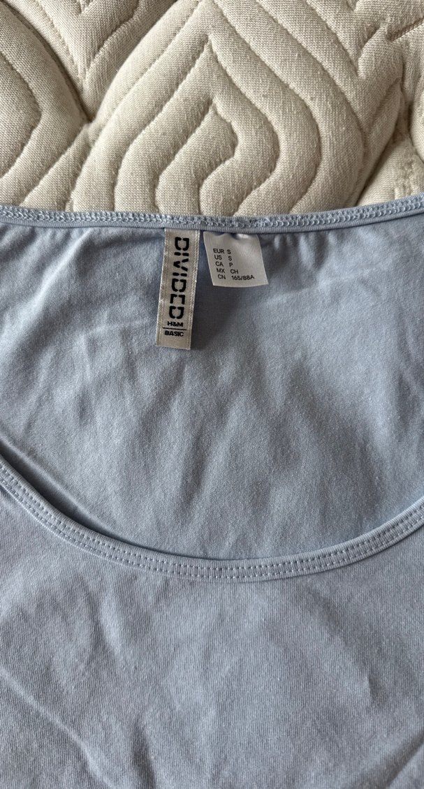 Mavi Kısa Kollu H&M tshirt - Görsel 2