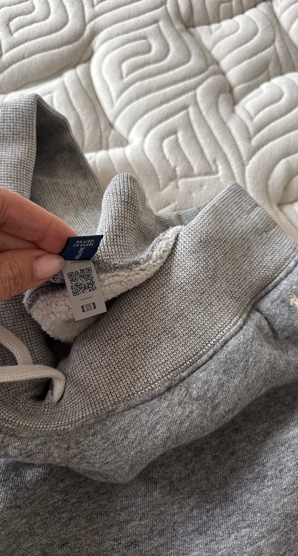 Ralph Lauren Gri Rahat Kesim Kadın Eşofman Altı - Görsel 5