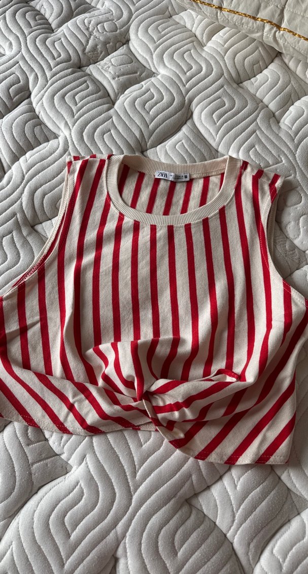 Zara crop top tshirt - Görsel 3