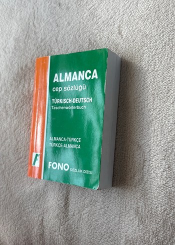 Almanca Cep Sözlüğü Türkçe-Almanca - Görsel 2