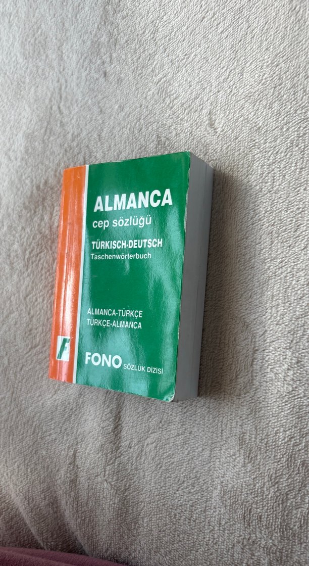 Almanca Cep Sözlüğü Türkçe-Almanca - Görsel 2