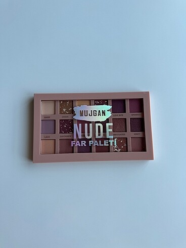 Mujgan nude far paleti