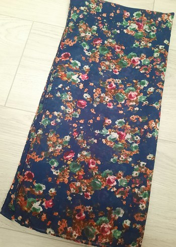 Çiçek Desenli Çok Renkli Bohem Kadın Şal - Görsel 3