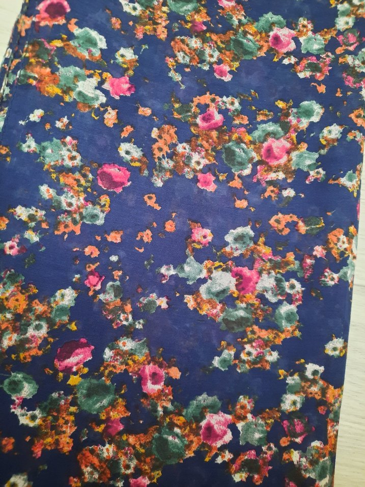 Çiçek Desenli Çok Renkli Bohem Kadın Şal - Görsel 4