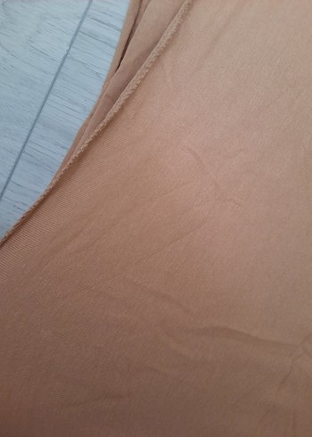 Bej Keten Kadın Şal - Görsel 3