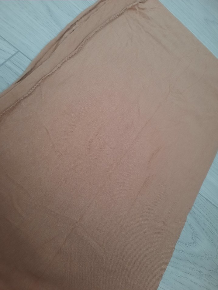 Bej Keten Kadın Şal - Görsel 2