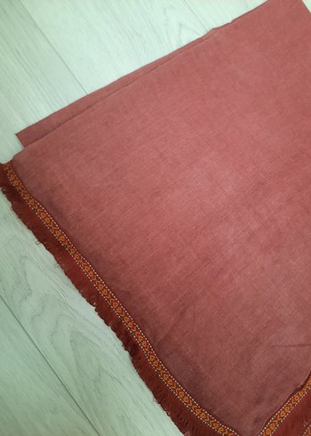 Bordo Kadın Bohem Şal - Görsel 3